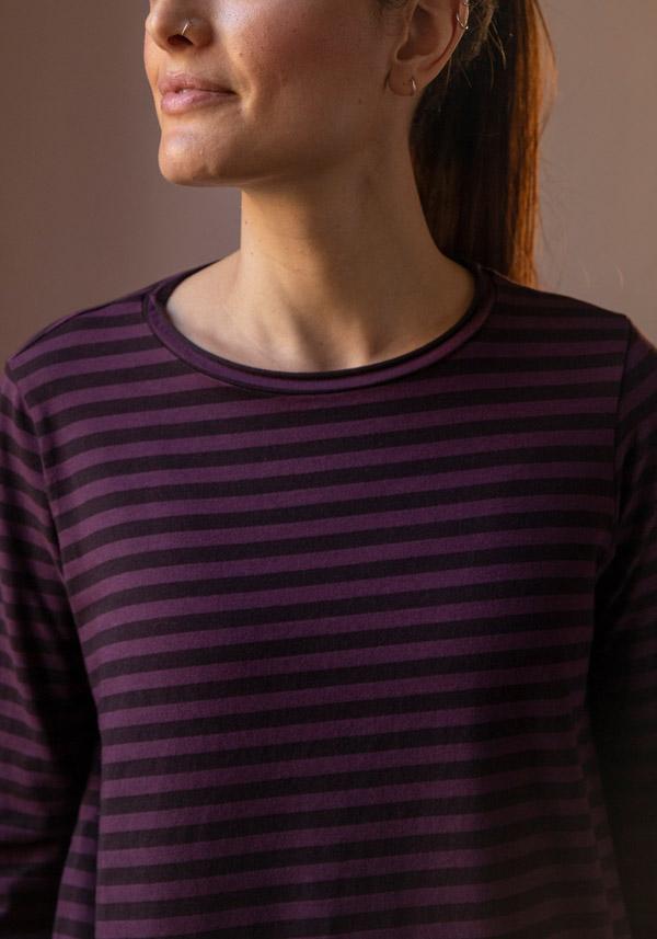 Rose & Lini LABO ART COTTON “JEPPE” MORGON STRIPED T-SHIRT Saldi