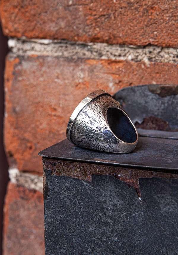 Rose & Lini SIMONA TAGLIAFERRI LARGE “MOON RING J163” PINK GOLD Smaltimento dello stoccaggio
