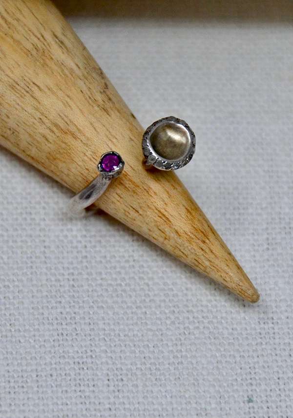 Rose & Lini ROSAMARIA SILVER AND GOLD “BEKA” RING Online Outlet