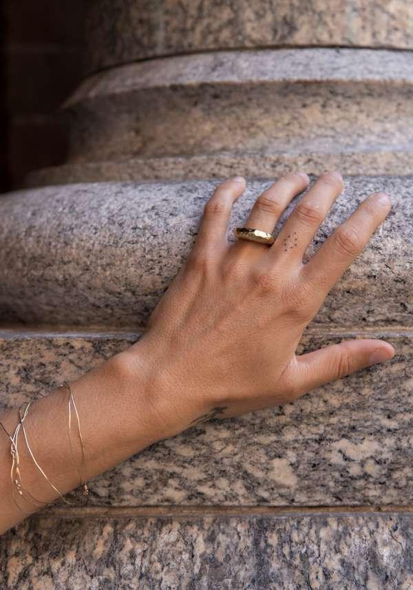 Rose & Lini ROSAMARIA “BRENNY” COPPER RING Prezzo basso