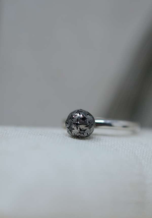 Rose & Lini ROSAMARIA SILVER AND DIAMOND “ALEPO” RING Ultimi due giorni