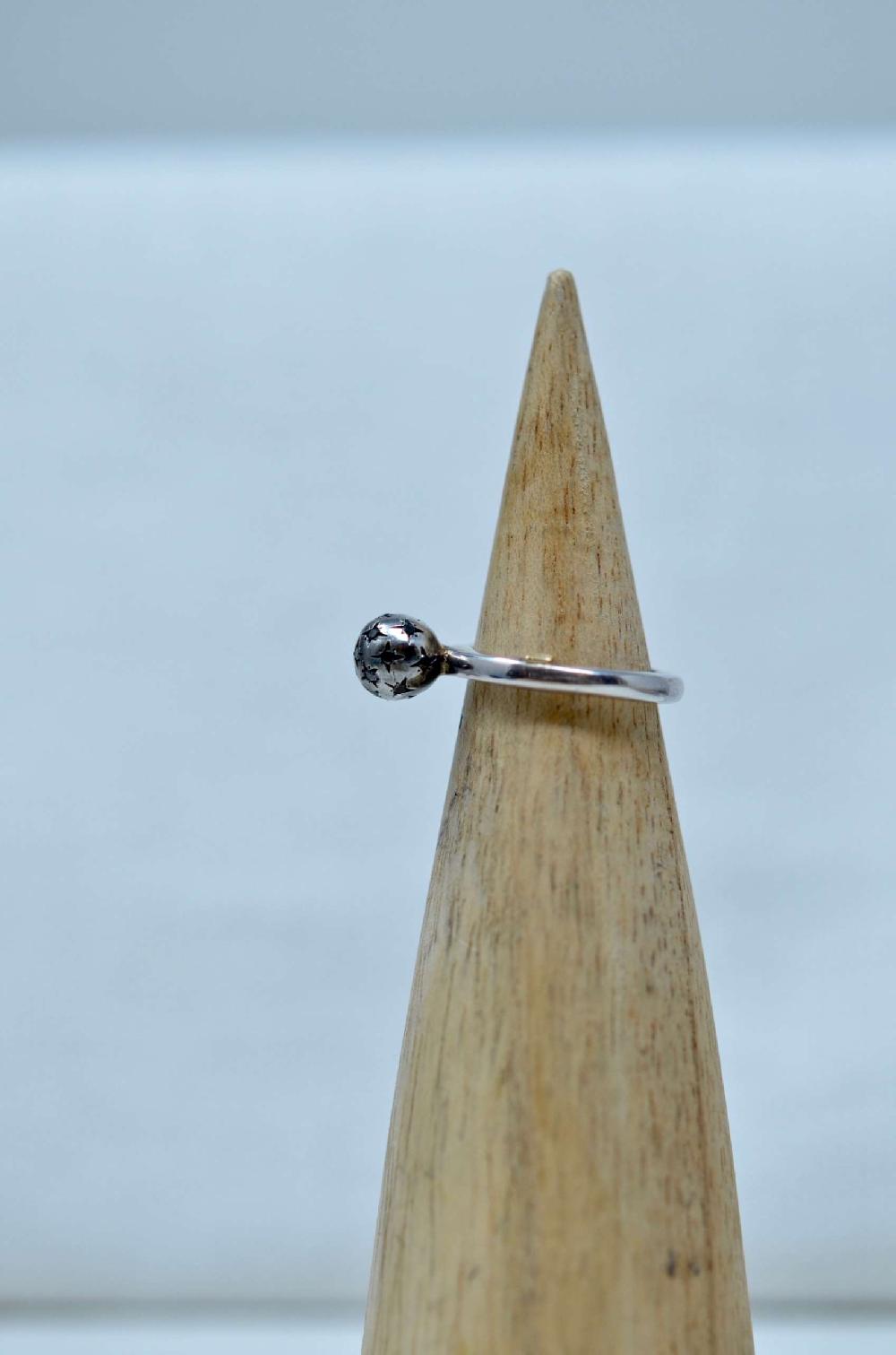 Rose & Lini ROSAMARIA SILVER AND DIAMOND “ALEPO” RING Ultimi due giorni