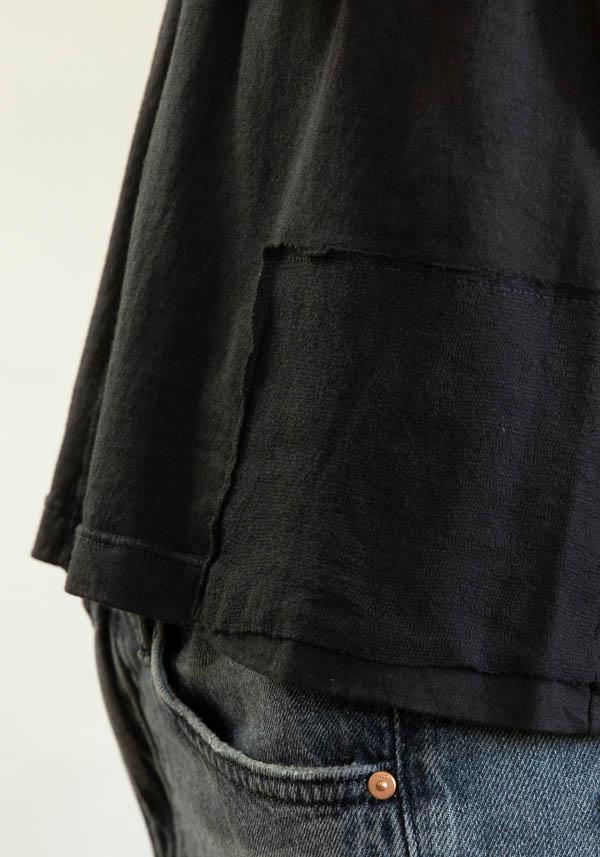 Rose & Lini MJW BLACK COTTON T-SHIRT “2461” Negozi Online