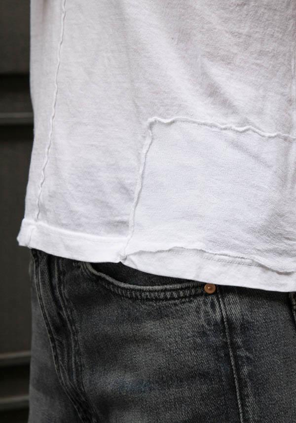Rose & Lini MJW WHITE COTTON T-SHIRT “2461” Consegna Veloce