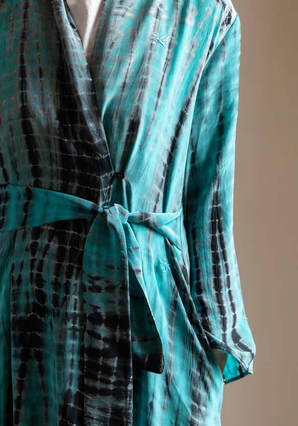 Rose & Lini OBIDI PATTERNED SILK “AMBER DRESS” TIFFANY Convenienza