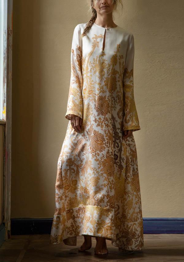 Rose & Lini CO.GO SILK “DRESS VV276” MANDALA Hotsell