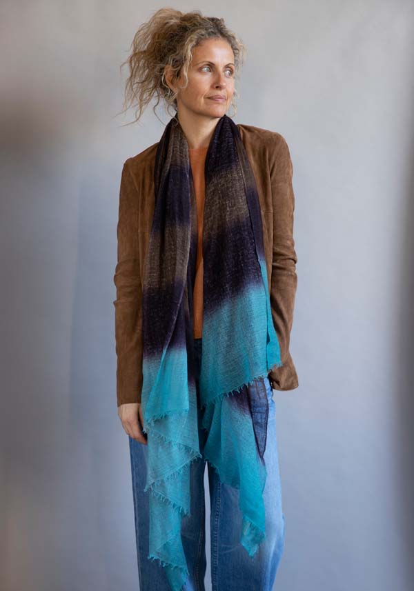 Rose & Lini GIORGIO BRATO SUEDE LEATHER “BLAZER” MUD Negozio