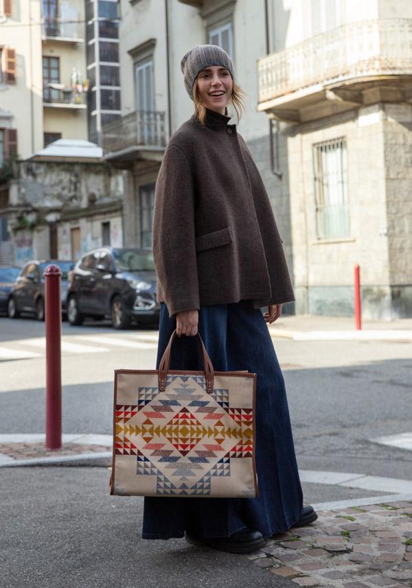 Rose & Lini BOBOUTIC WOOL JACKET “4765” BROWN Cyber Monday