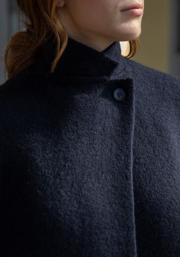 Rose & Lini BOBOUTIC WOOL JACKET “4765” NAVY Offerta natalizia