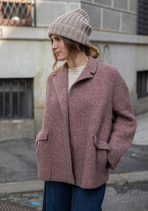 Rose & Lini BOBOUTIC WOOL PINK JACKET “4765” Fino al 50% di sconto