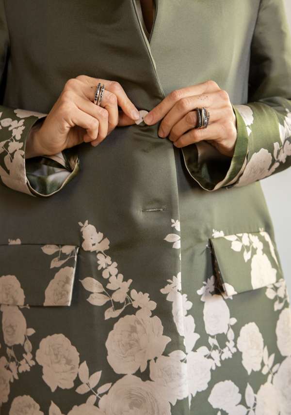 Rose & Lini CO.GO PATTERNED “COAT 274” MILITARY Officina