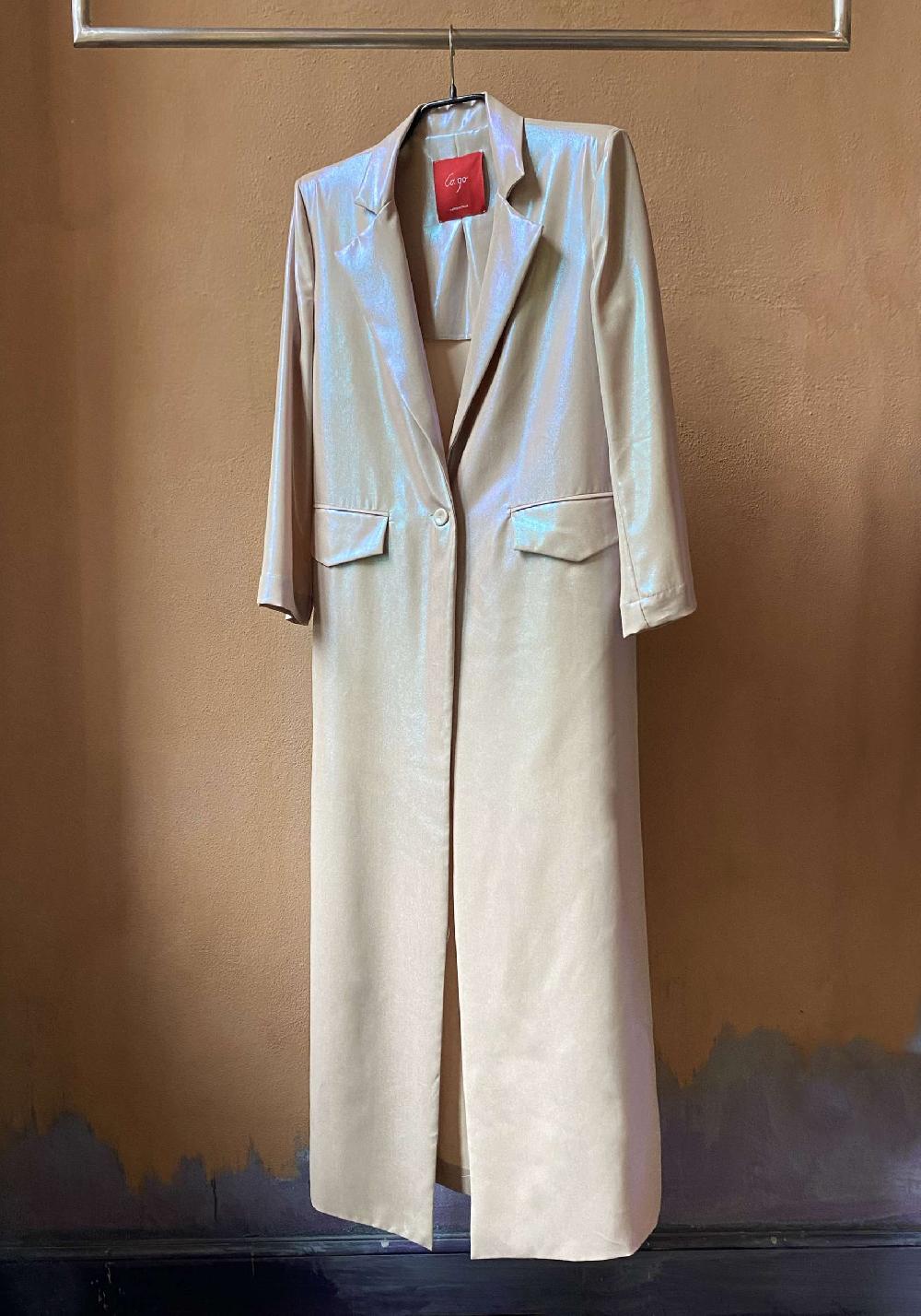 Rose & Lini CO.GO SATIN “DUST COAT 11101” Limitato a 3 giorni