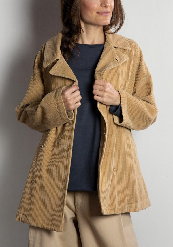 Rose & Lini LABO ART CORDUROY “TAC” JACKET PEPPER 2025