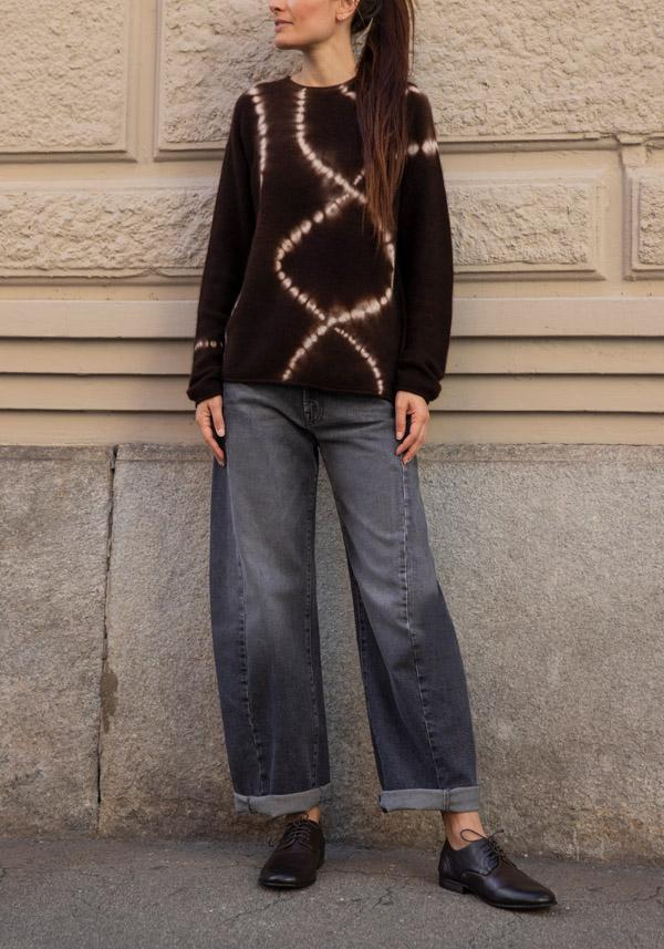 Rose & Lini MOTHER DENIM “THE HALF PIPE FLOOD” STONE JEANS Convenienza