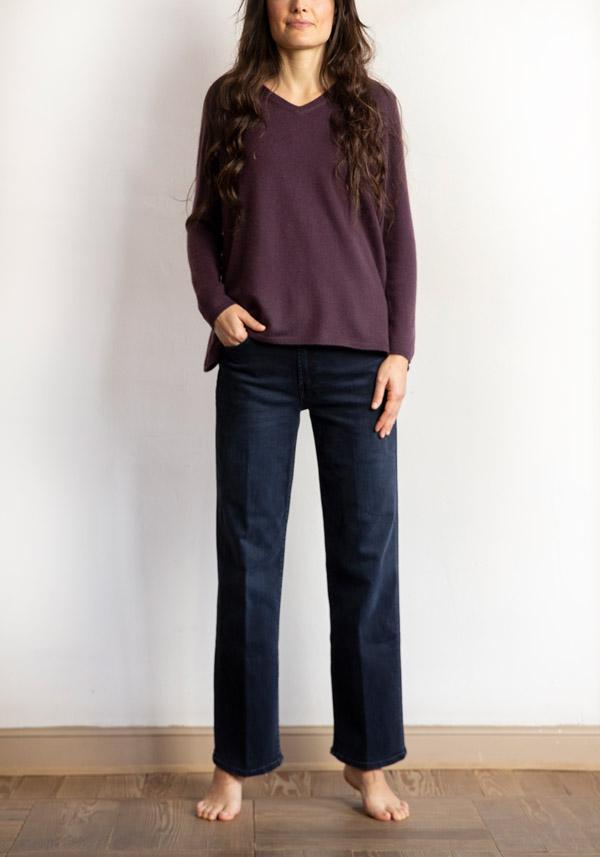Rose & Lini MOTHER DENIM “MID RISE RAMBLER” NIGHT BLUE JEANS Presa