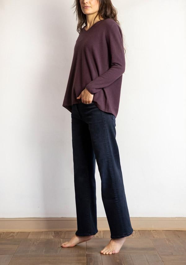 Rose & Lini MOTHER DENIM “MID RISE RAMBLER” NIGHT BLUE JEANS Presa