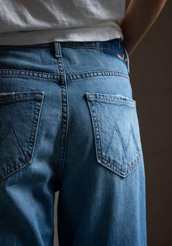 Rose & Lini MOTHER DENIM “THE DODGER ANKLE” BLUE JEANS Online