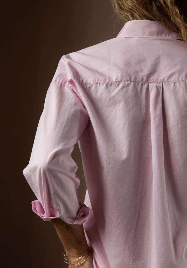 Rose & Lini FINAMORE PINK “MARA” SHIRT Saldi