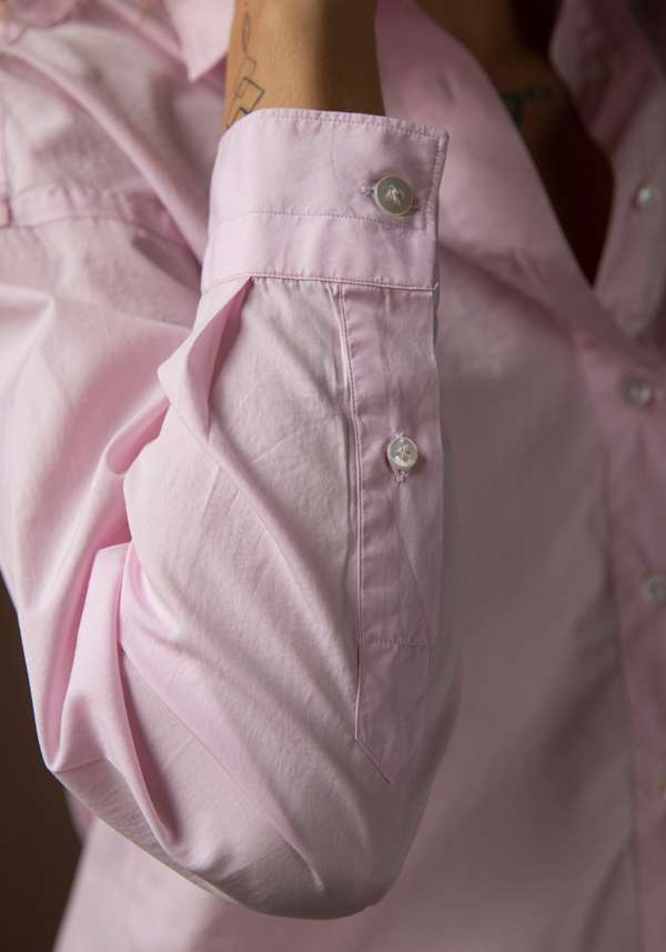 Rose & Lini FINAMORE PINK “MARA” SHIRT Saldi