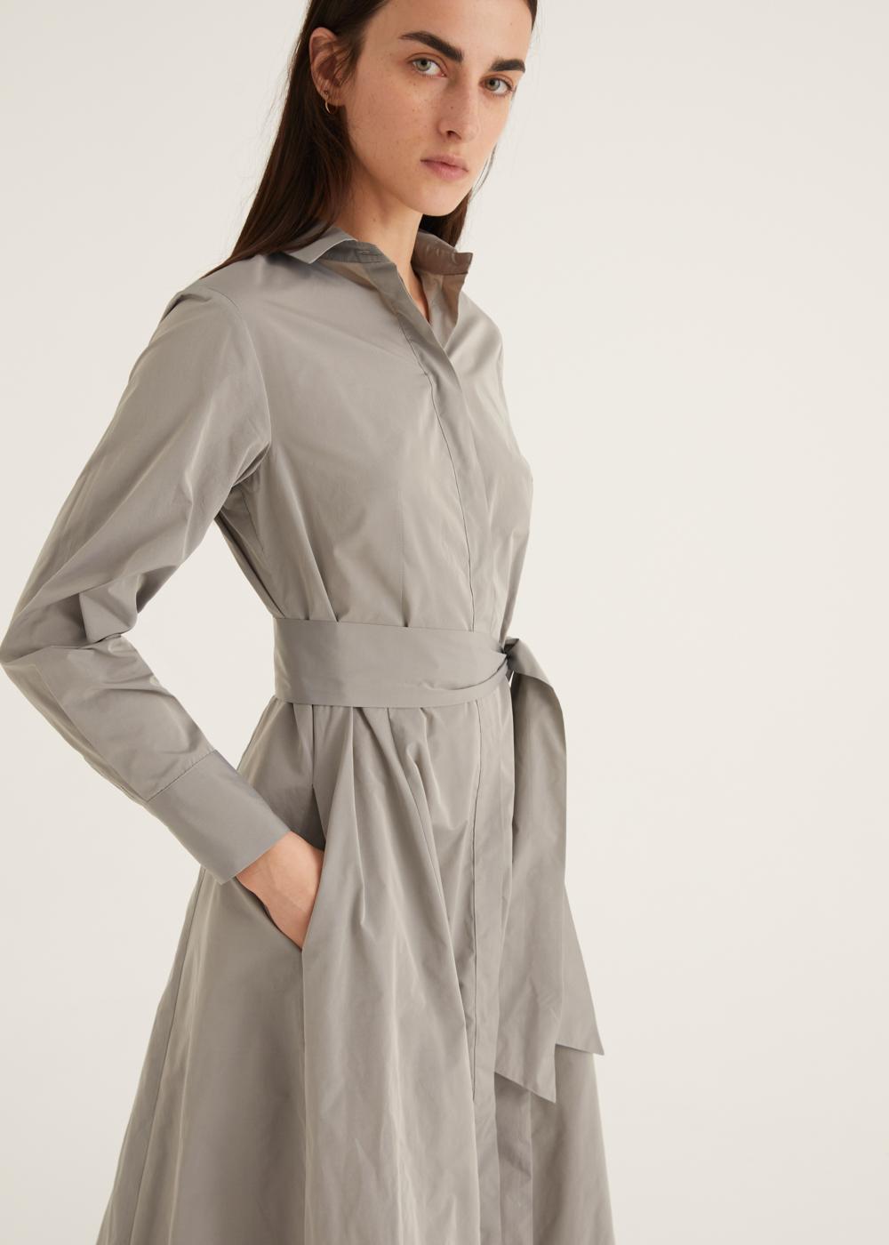 Rosso35 Abito camicia accostato con cintura Outlet