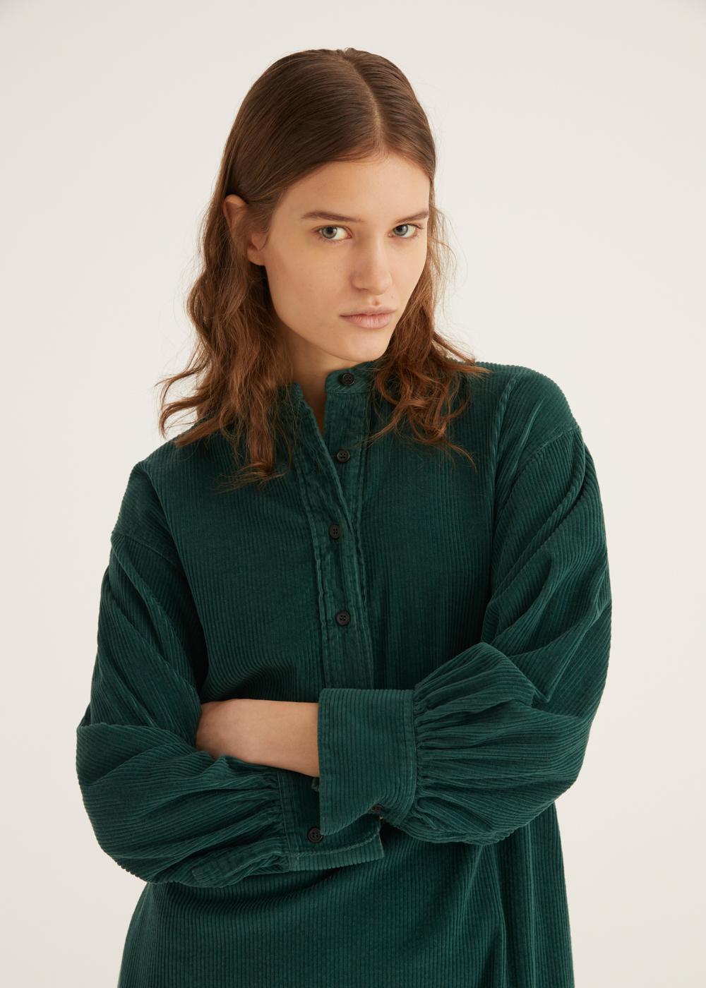 Rosso35 Abito camicia con manica ampia In Vendita