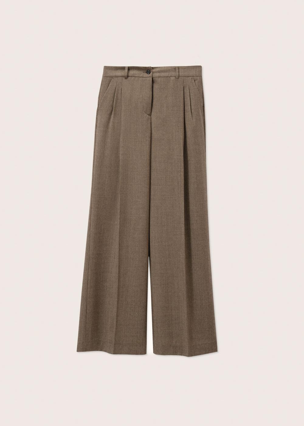 Rosso35 Pantalone ampio con pinces Prezzo Ridotto