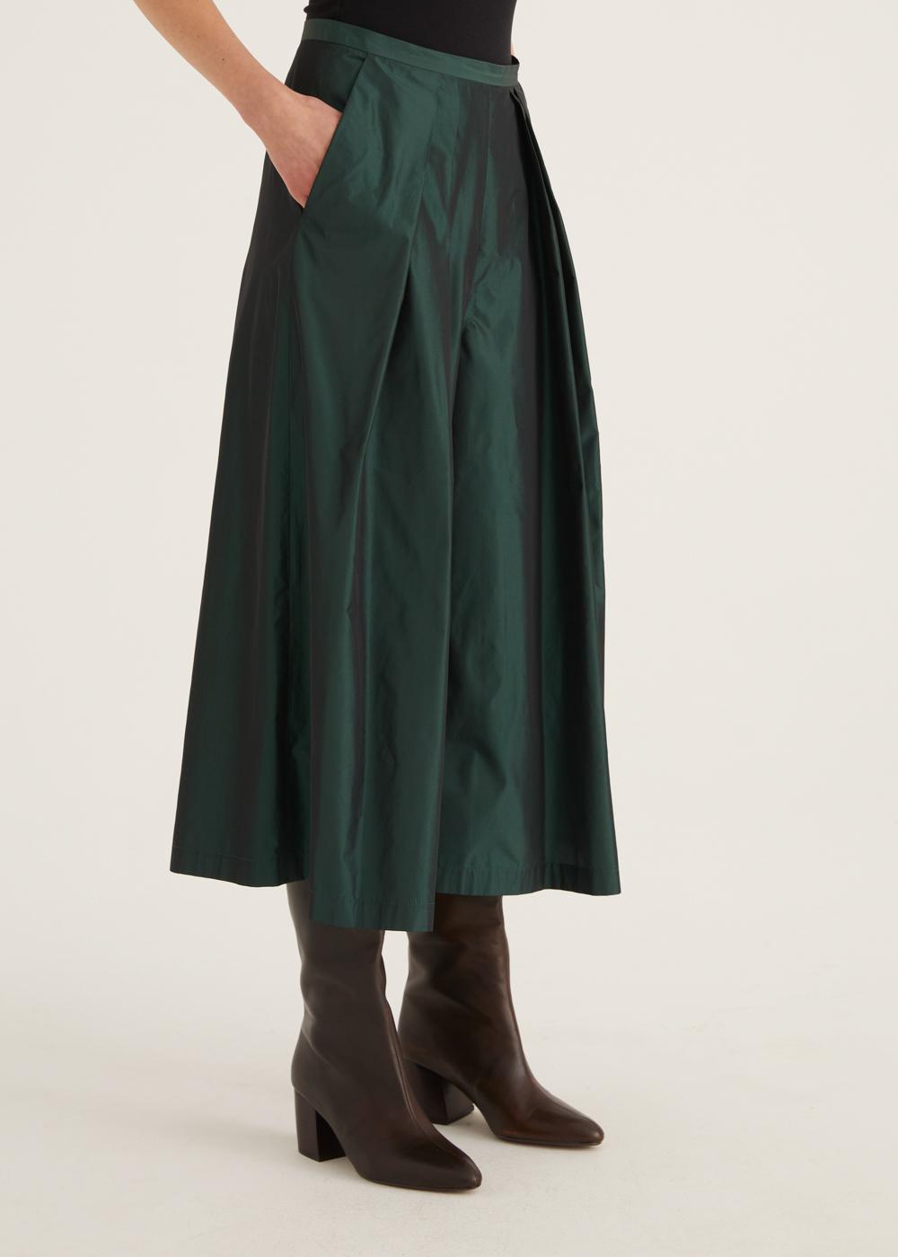Rosso35 Pantalone ampio plissettato Sottocosto