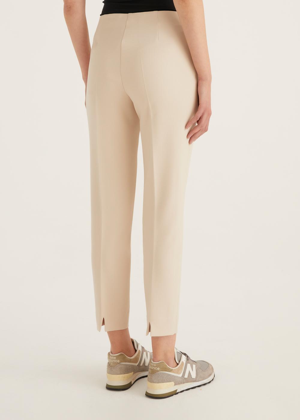 Rosso35 Pantalone capri “Audrey” con zip laterale Presa