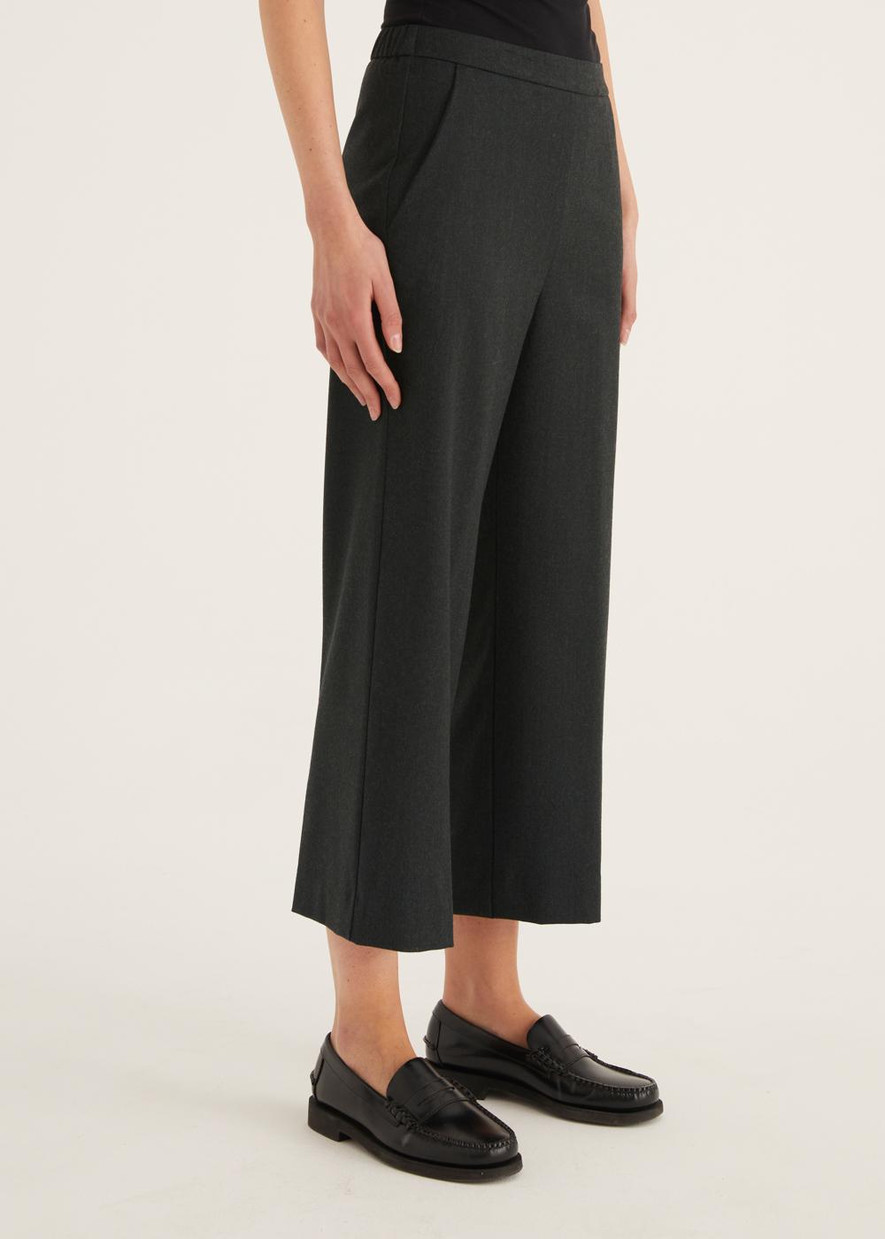 Rosso35 Pantalone dritto con elastico dietro in vita Vendita Calda