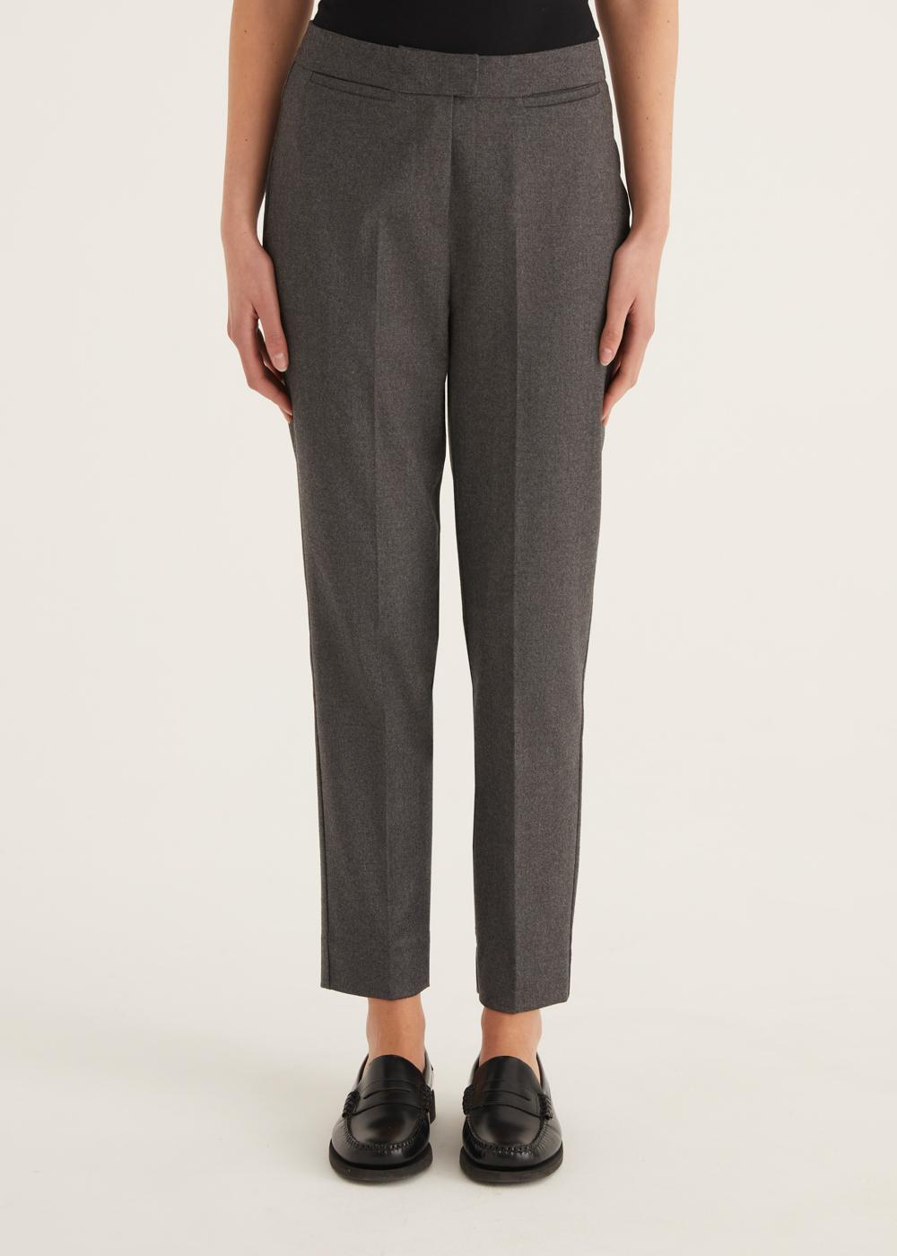 Rosso35 Pantalonecapri “Brigitte” con zip frontale 2025