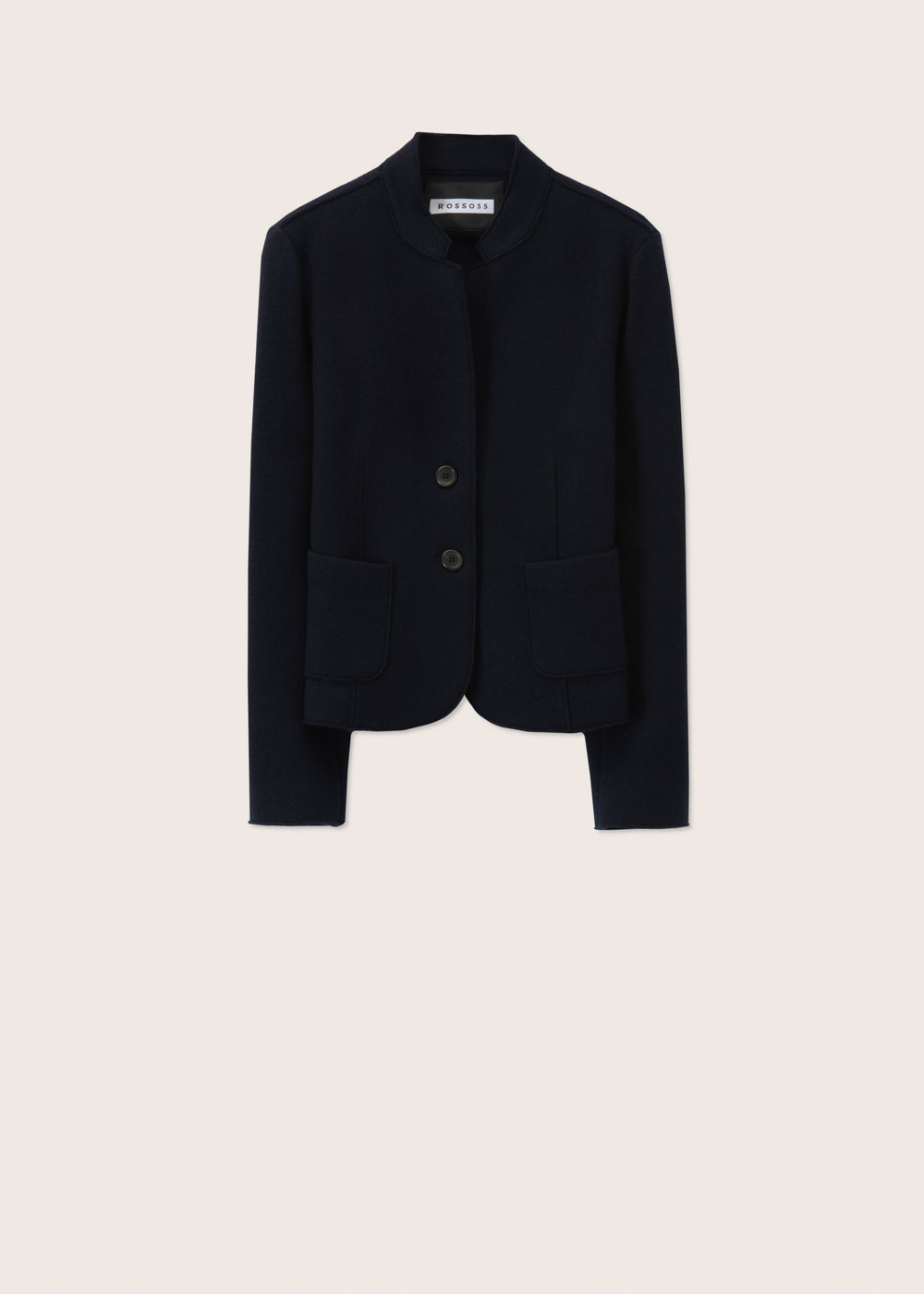 Rosso35 Blazerina collo alla coreana taglio vivo Offerta