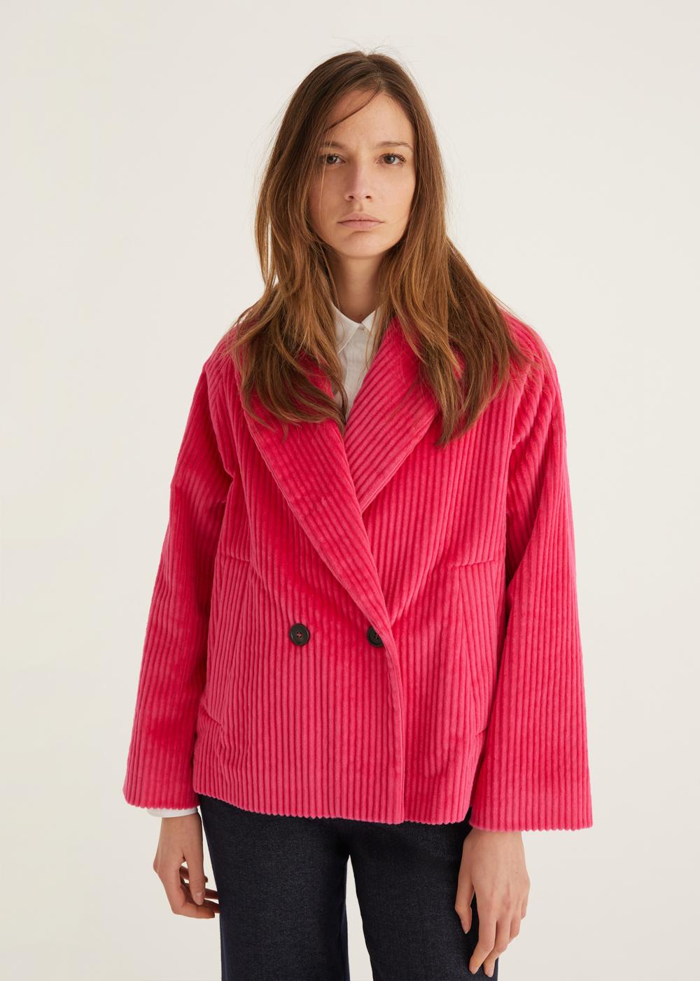 Rosso35 Caban corto doppiopetto Saldi