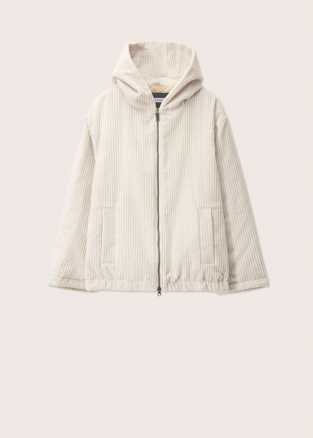 Rosso35 Caban imbottito con cappuccio Saldi Di Fabbrica