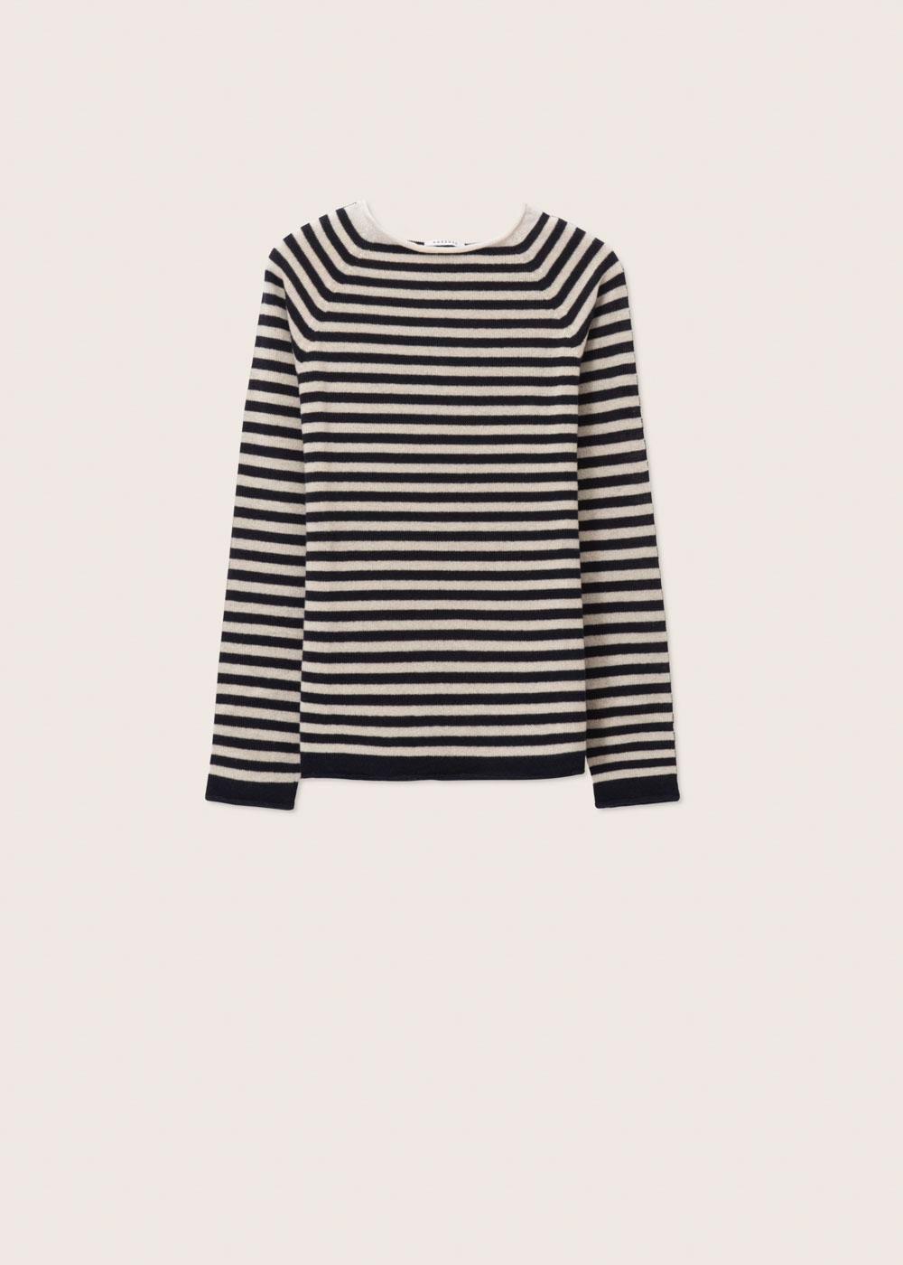Rosso35 Maglia integrale a righe Shopping Online