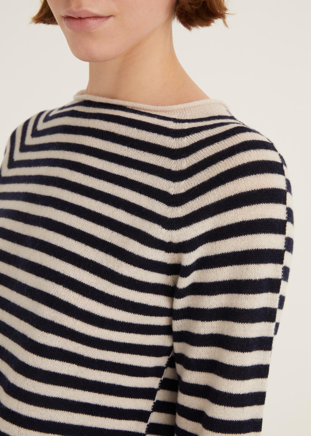 Rosso35 Maglia integrale a righe Shopping Online