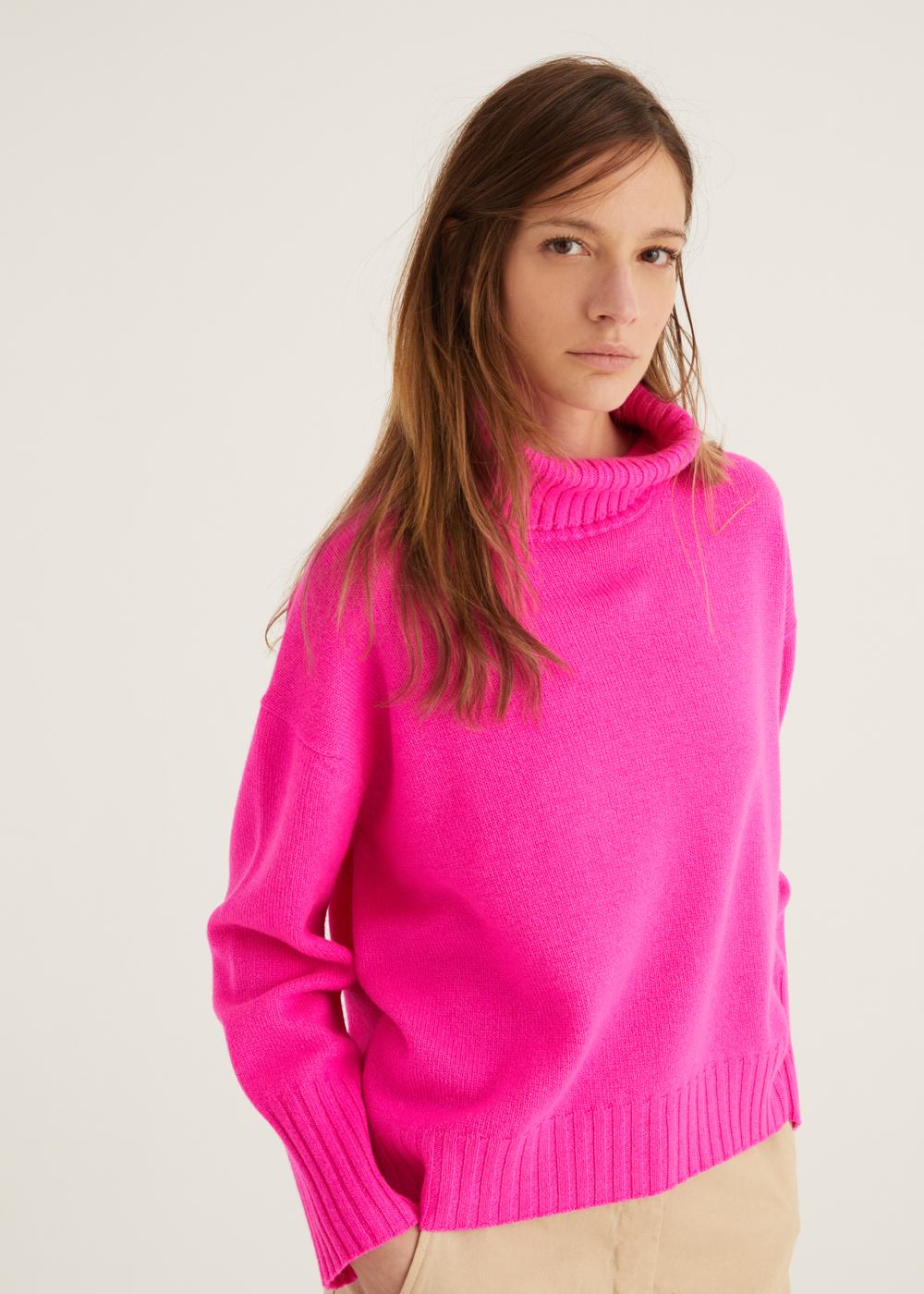 Rosso35 Maglia oversize collo alto