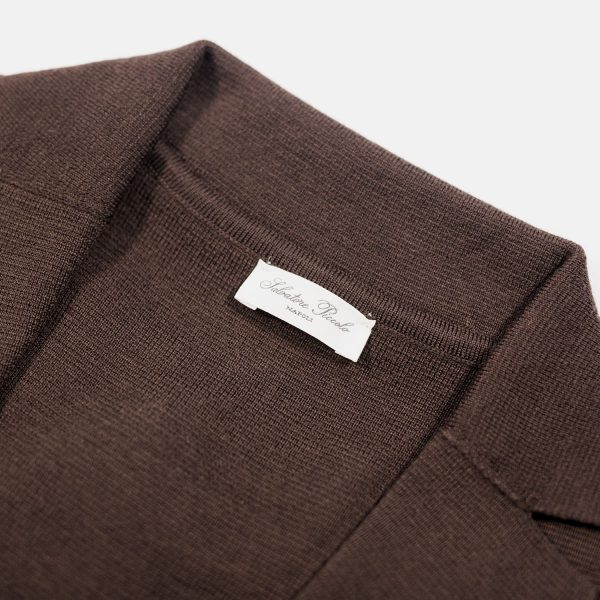 Salvatore Piccolo Giacca monopetto in maglia In Linea
