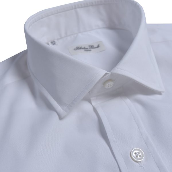 Salvatore Piccolo Camicia classica bianca Vendita Economica