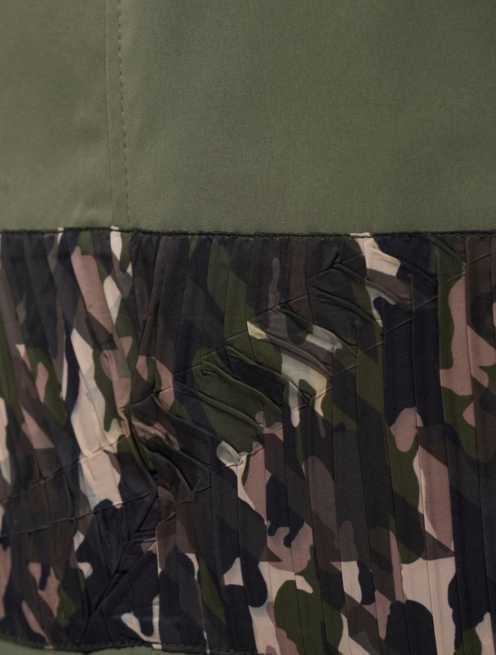 Save The Queen Trench doppiopetto verde salvia Saldi Di Fabbrica