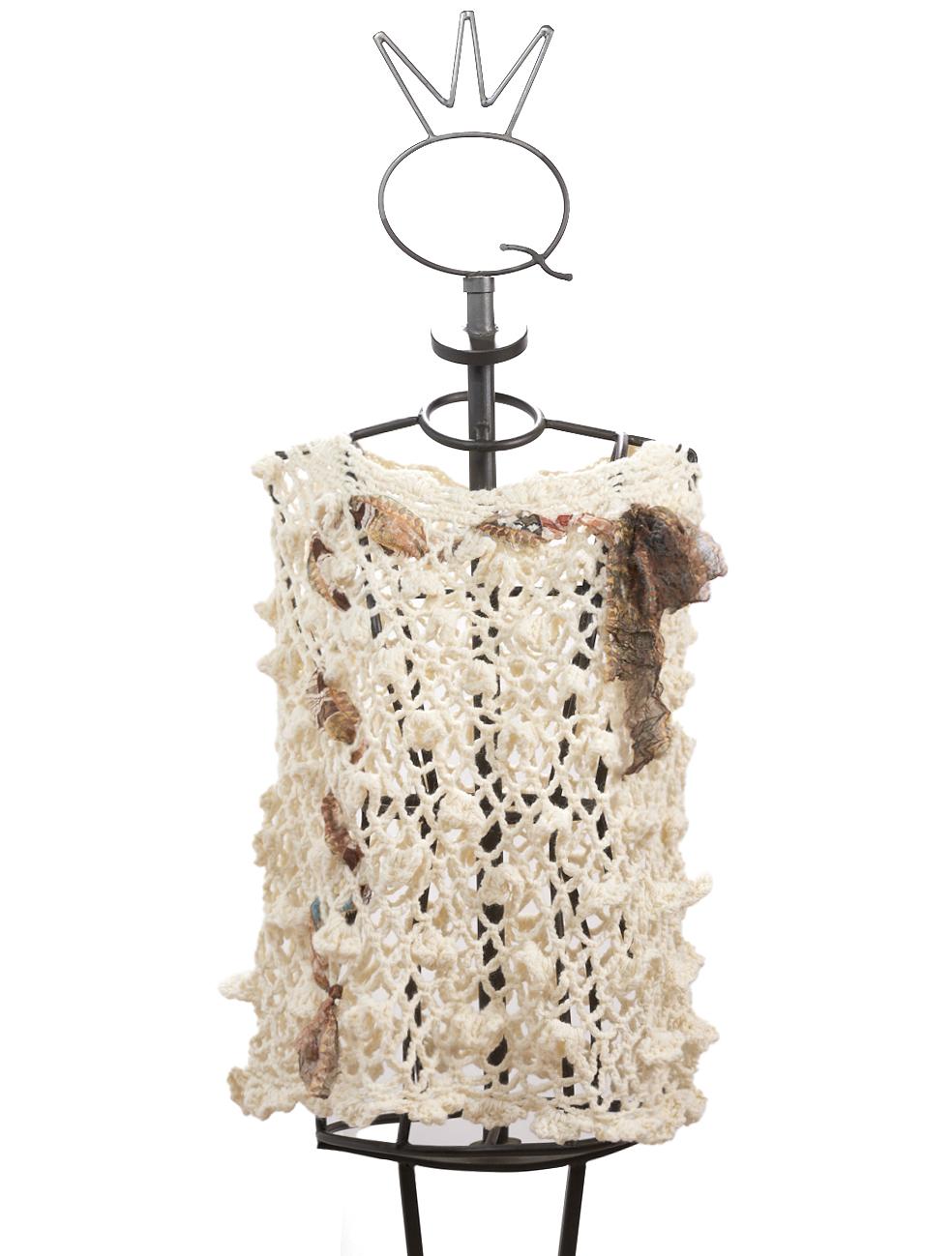 Save The Queen Poncho color panna Promozione Limitata