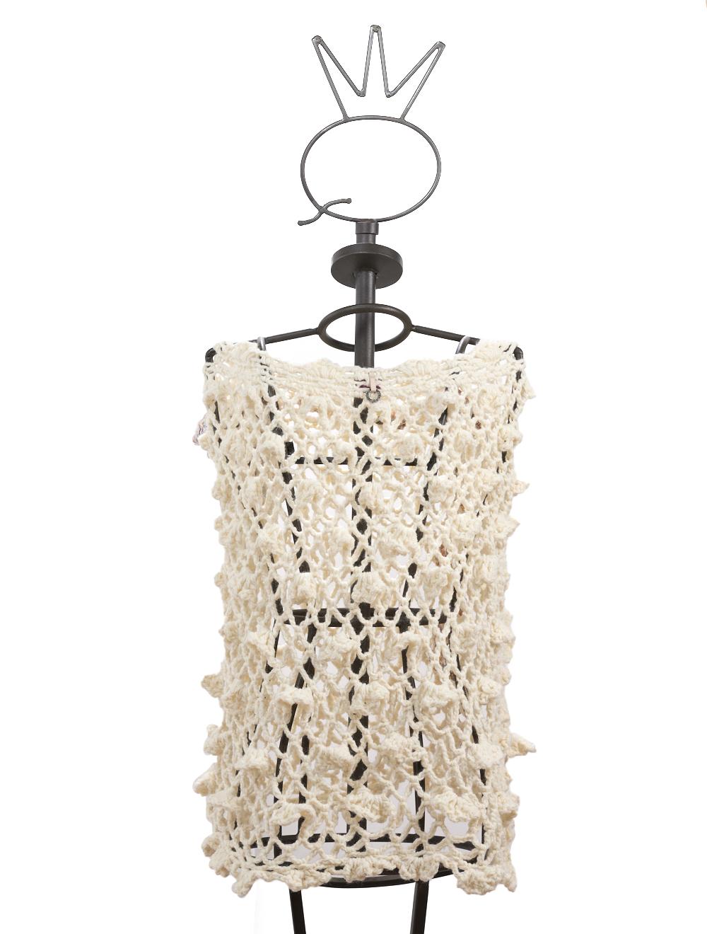 Save The Queen Poncho color panna Promozione Limitata
