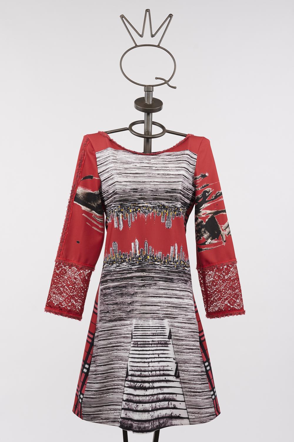 Save The Queen Vestito corto stampato Soddisfazione Garantita