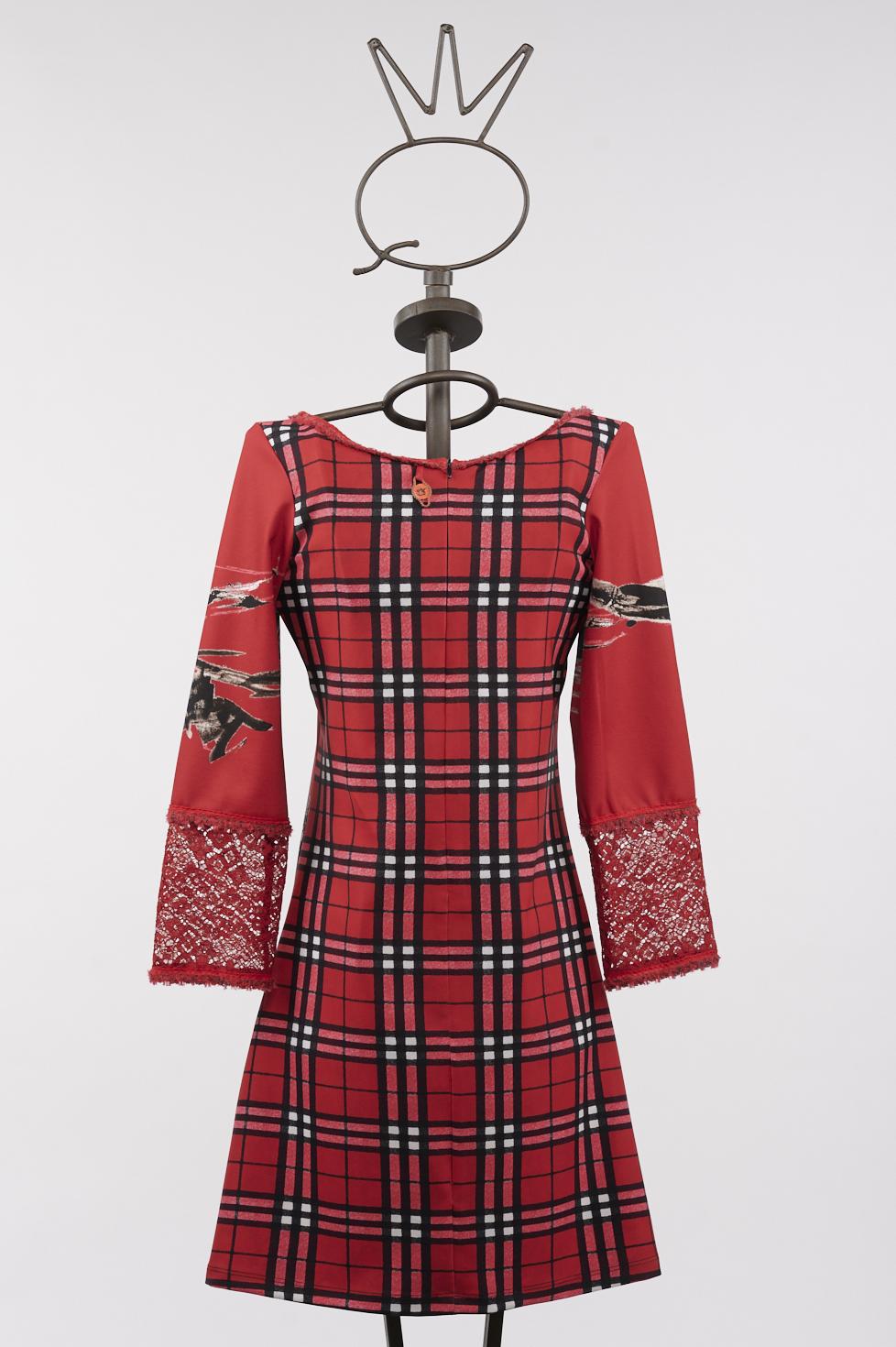 Save The Queen Vestito corto stampato Soddisfazione Garantita