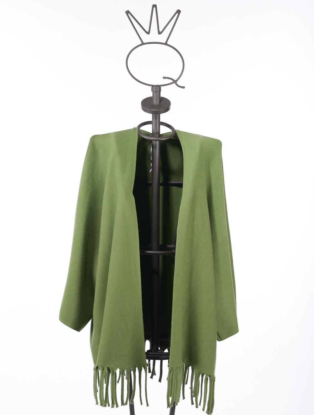 Save The Queen Cardigan tricot verde prato Moda