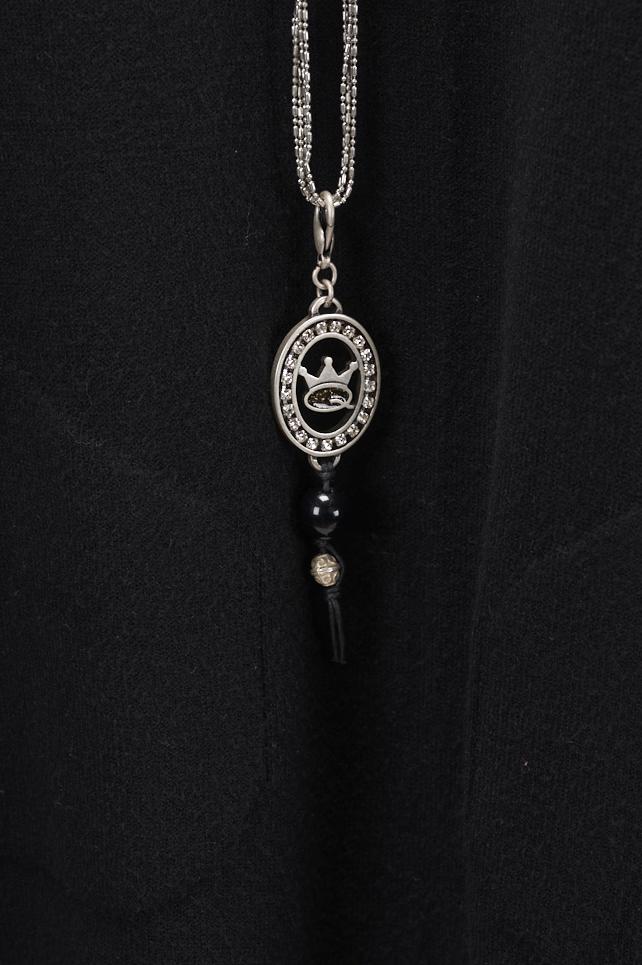 Save The Queen Maxi maglia con collana Italy