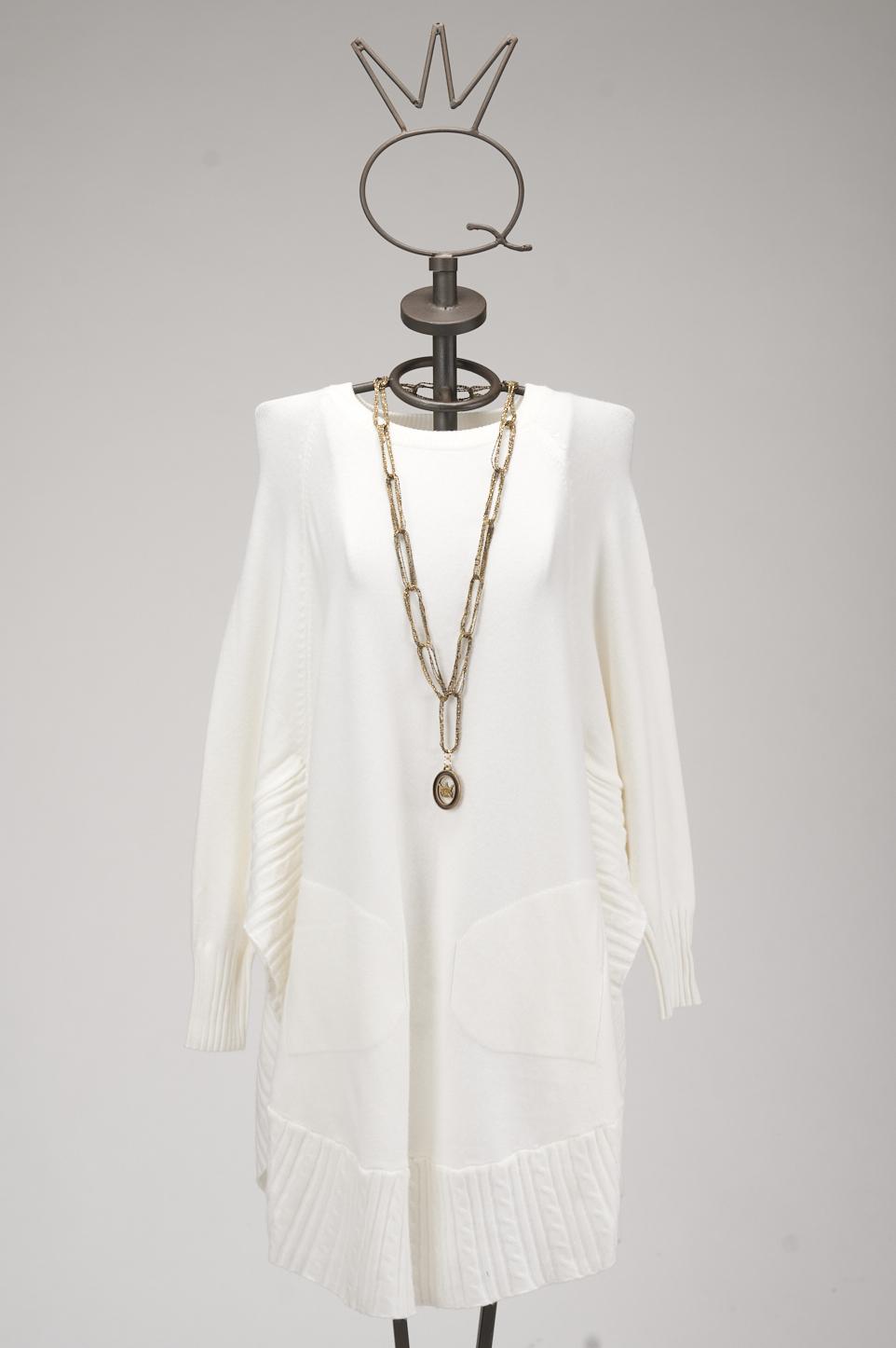 Save The Queen Maxi maglia con collana Italia