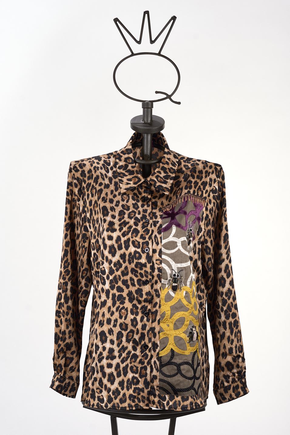 Save The Queen Camicia maculata Pezzi Unici