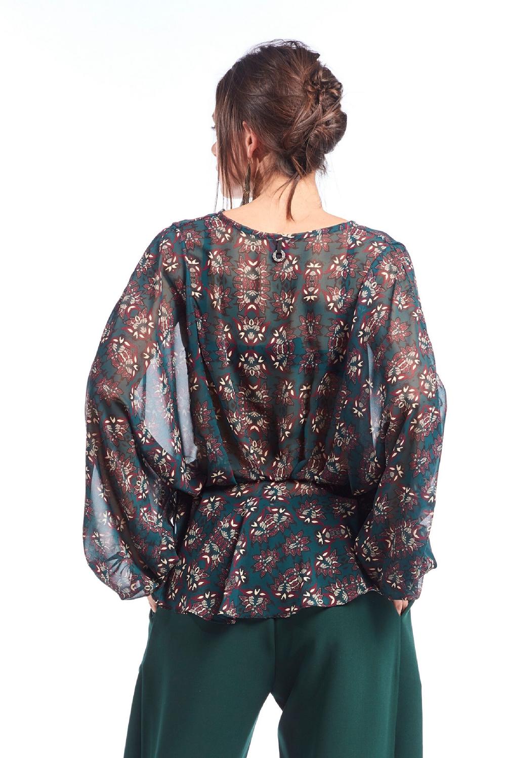 Save The Queen blusa con stampa floreale Offerte stagionali