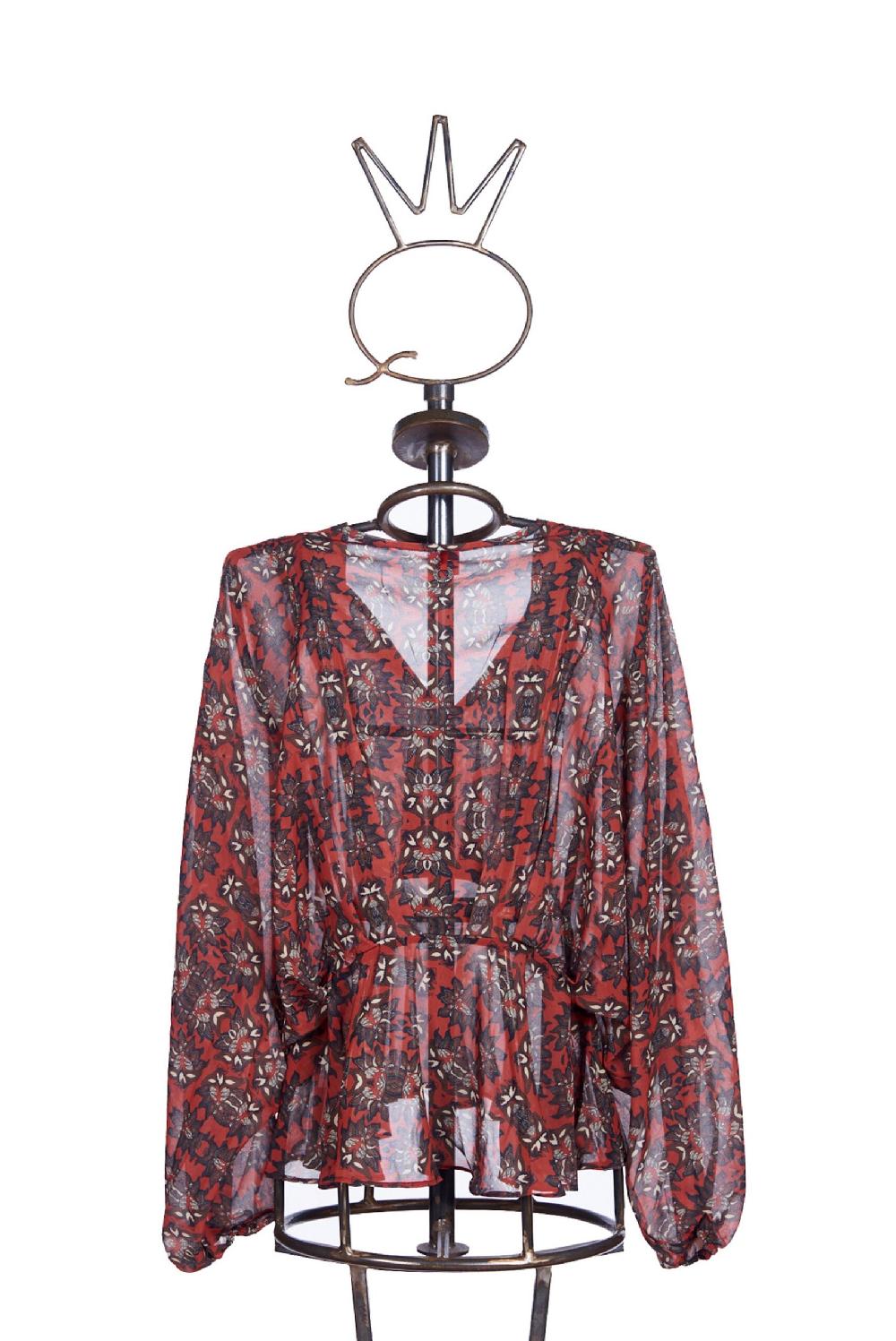 Save The Queen blusa con stampa floreale Economico