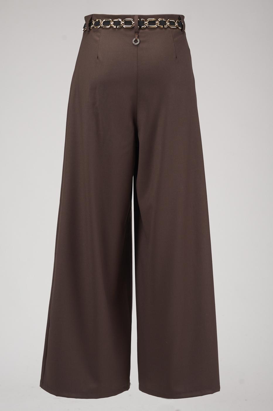 Save The Queen Pantaloni palazzo a vita alta Moda